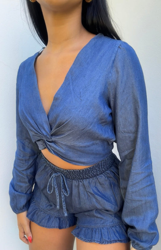 Denim Top