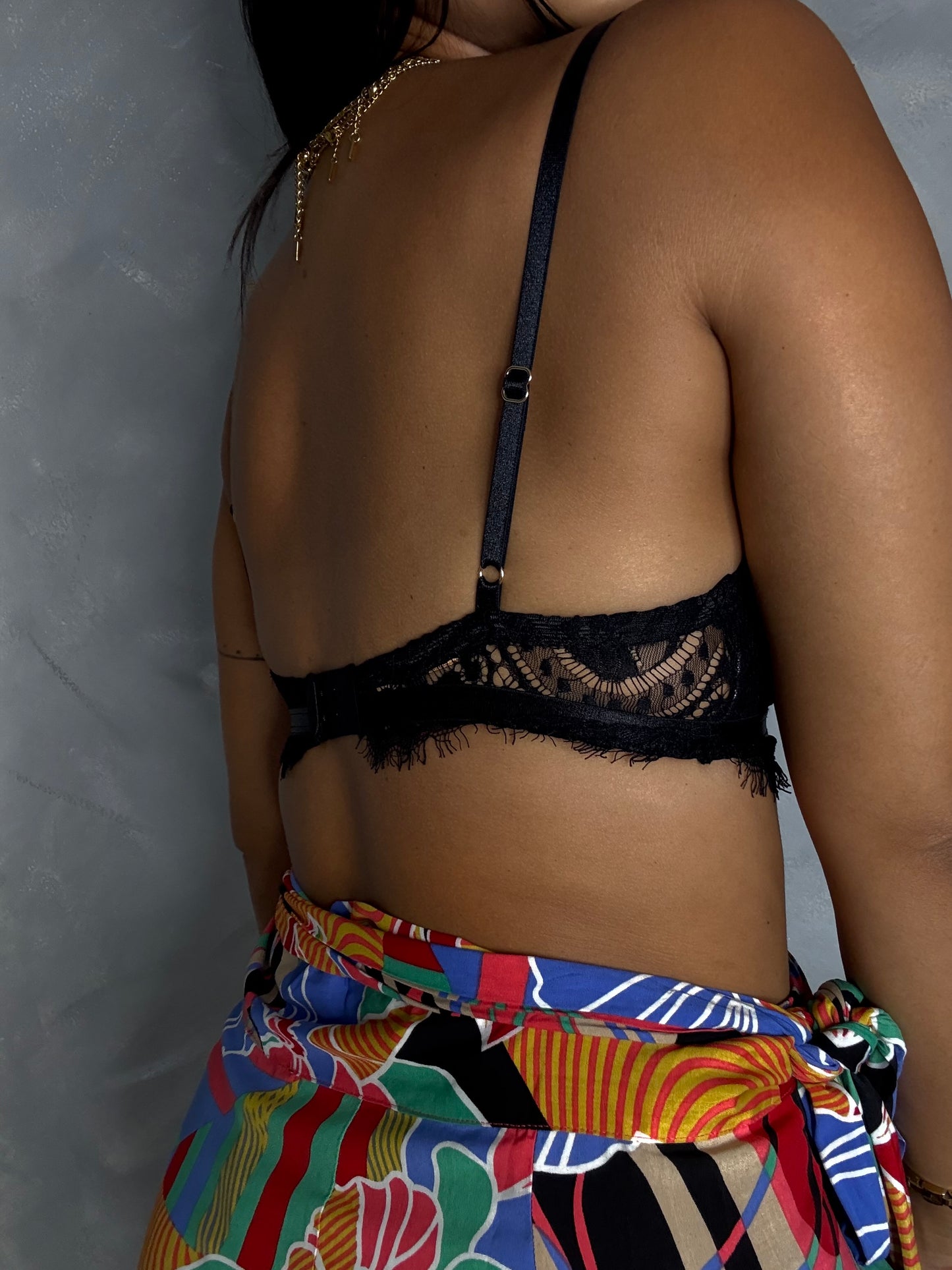 Black Lace Bralette Top