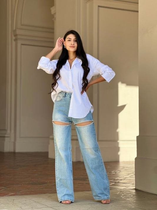 Oversized Button Up