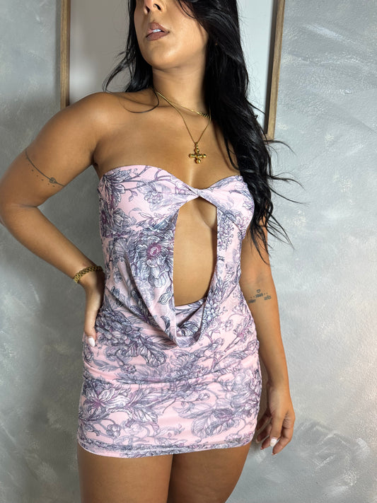 Strapless Mini Dress