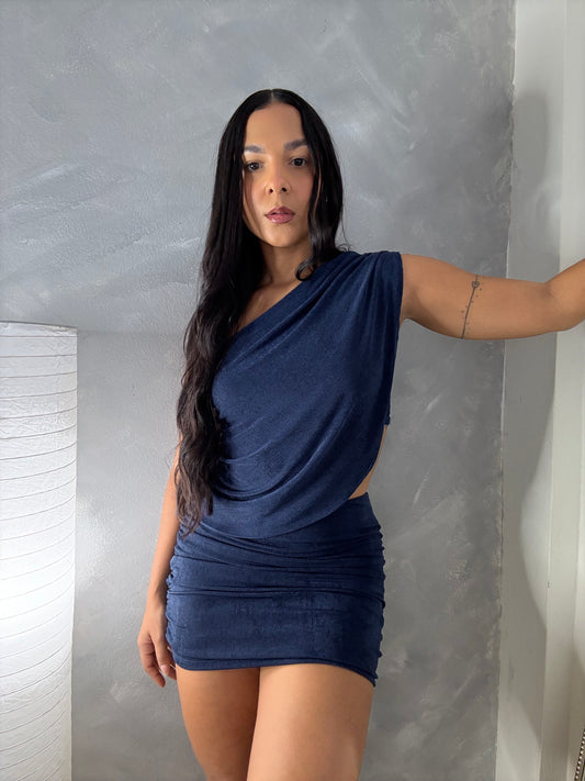 One Shoulder Mini Dress