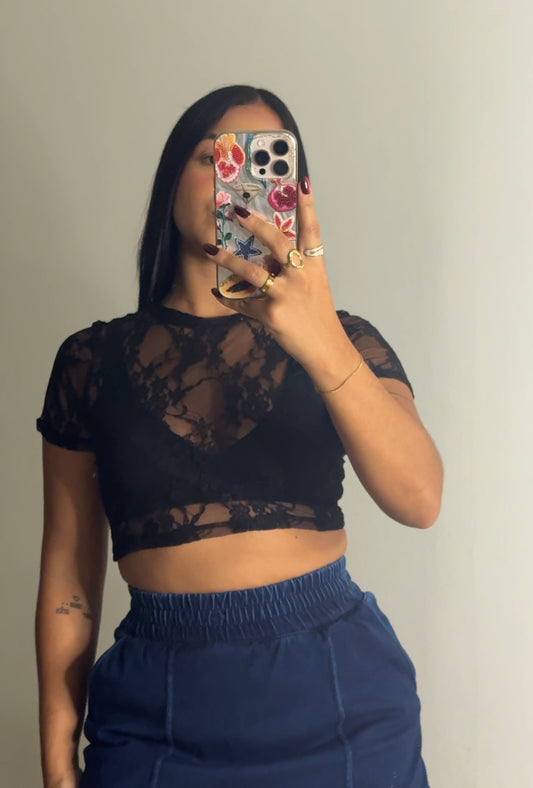 Lace Crop Top