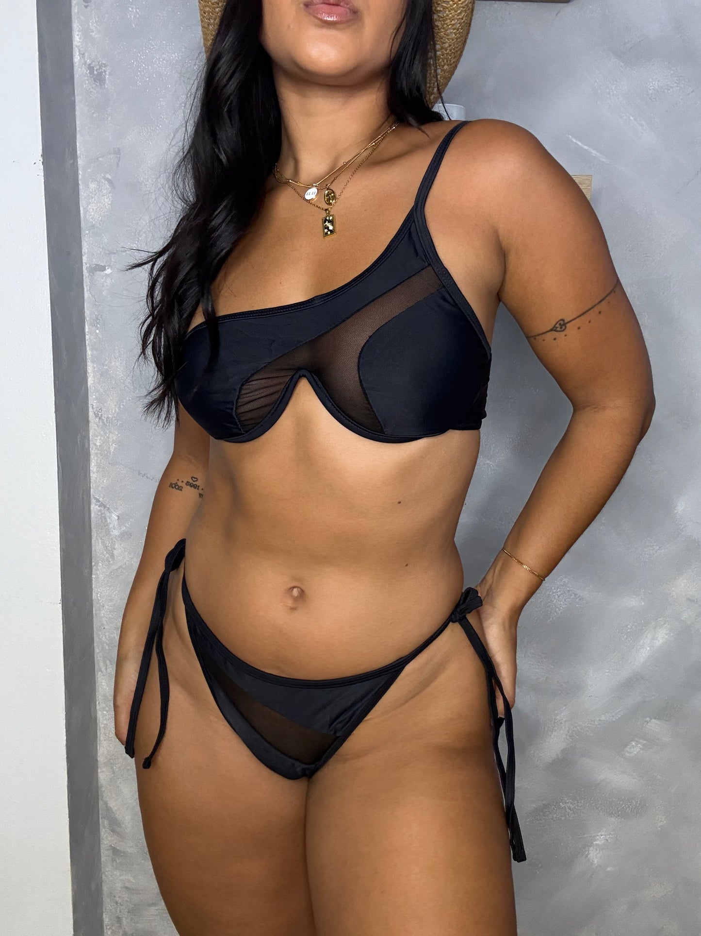 Two Piece Mesh (black)