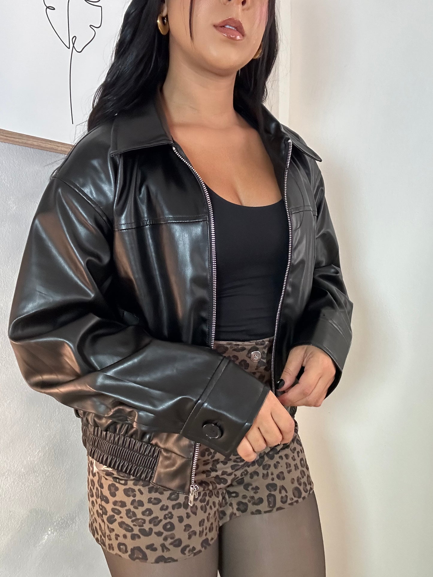 Bomber Leather Jacket